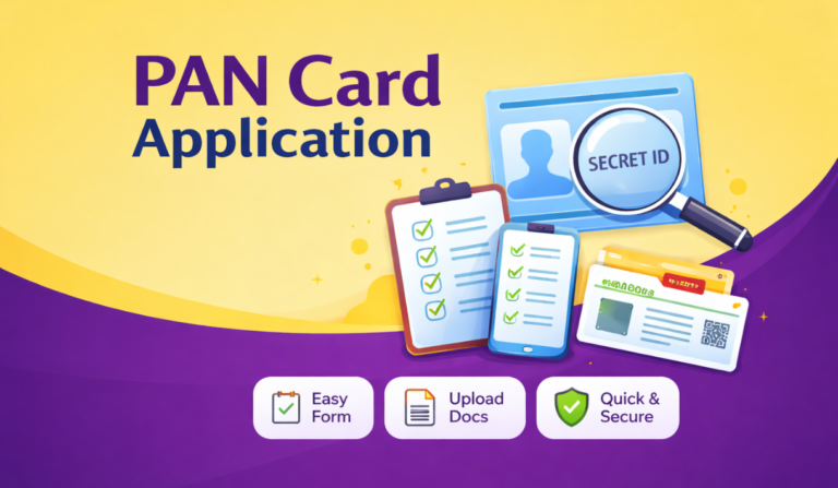 PAN Card Application Online