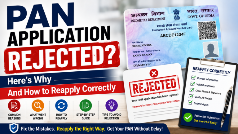PAN Card Fees & Charges 2026